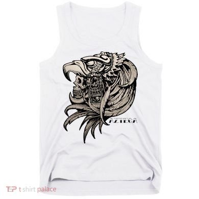 Aztec Skull Calabera Azteca Tank Top