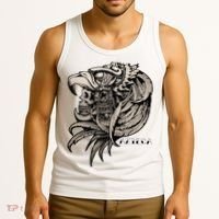 Aztec Skull Calabera Azteca Tank Top thumb 3