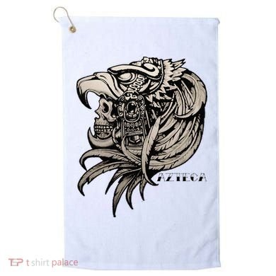 Aztec Skull Calabera Azteca Golf Towel
