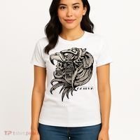 Aztec Skull Calabera Azteca Women's T-Shirt thumb 4