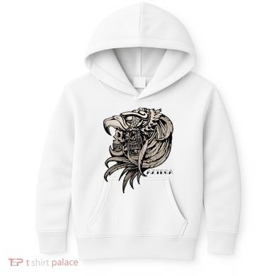 Aztec Skull Calabera Azteca Kids Hoodie