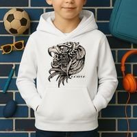 Aztec Skull Calabera Azteca Kids Hoodie thumb 2