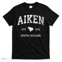 Aiken South Carolina Sc Vintage Athletic Sports T-Shirt thumb 0