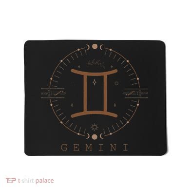 Astrological Stars Celestial Zodiac Sign Aesthetic Gemini Mousepad