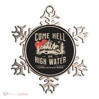 Appalachia Strong Come Hell Or High Water Mountain Ornament thumb 0
