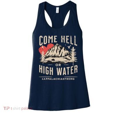 Appalachia Strong Come Hell Or High Water Mountain Women's Tank Top