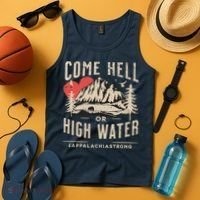 Appalachia Strong Come Hell Or High Water Mountain Tank Top thumb 4