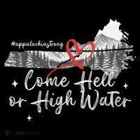 Appalachia Strong Come Hell Or High Water Mountain Ornament thumb 1