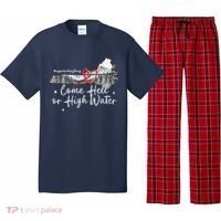 Appalachia Strong Come Hell Or High Water Mountain Pajama Set thumb 0