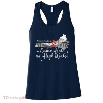Appalachia Strong Come Hell Or High Water Mountain Women's Tank Top