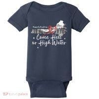 Appalachia Strong Come Hell Or High Water Mountain Baby Bodysuit thumb 0