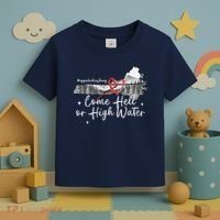 Appalachia Strong Come Hell Or High Water Mountain Toddler T-Shirt thumb 3