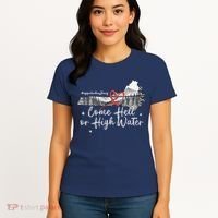 Appalachia Strong Come Hell Or High Water Mountain Women's T-Shirt thumb 4