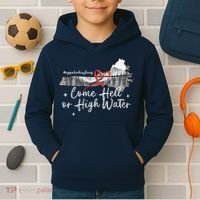 Appalachia Strong Come Hell Or High Water Mountain Kids Hoodie thumb 2