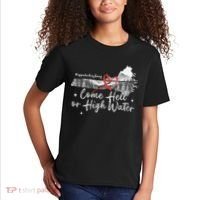 Appalachia Strong Come Hell Or High Water Mountain Kids T-Shirt thumb 2