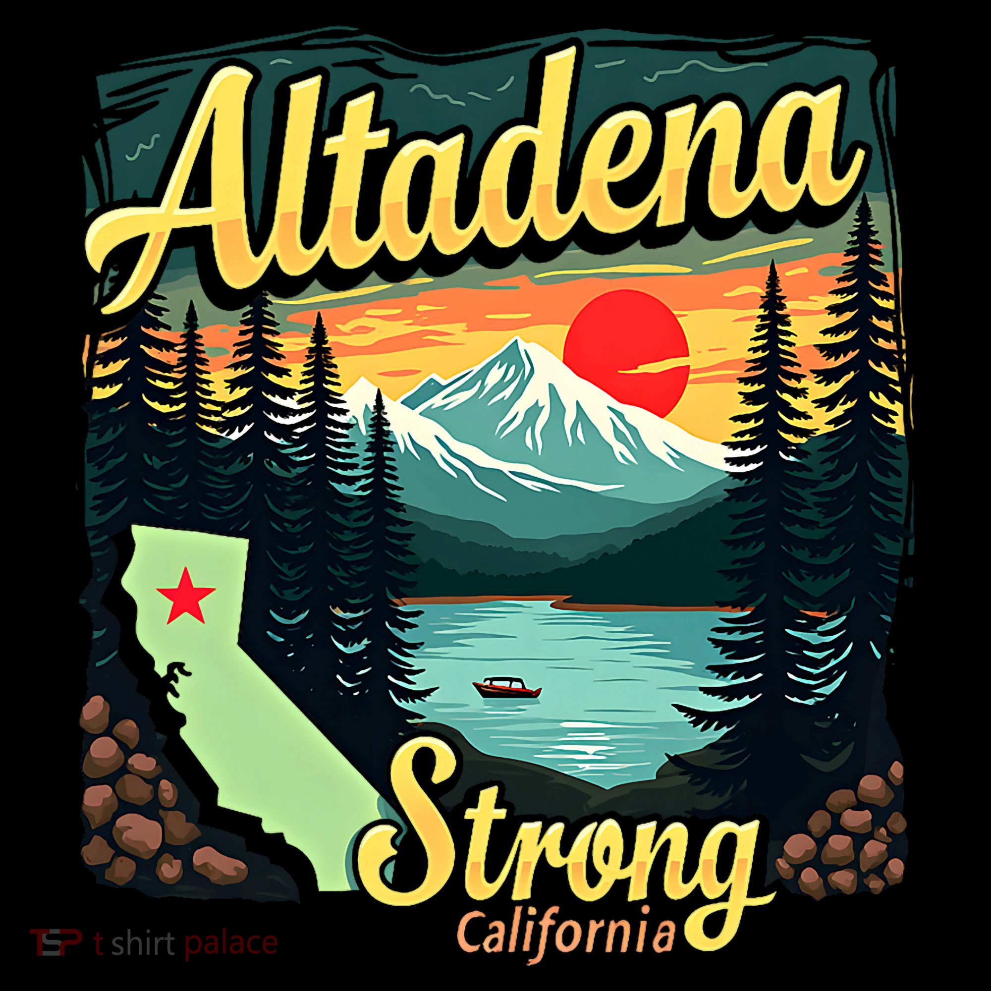 Altadena Strong California Women's Hoodie