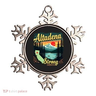 Altadena Strong California Ornament