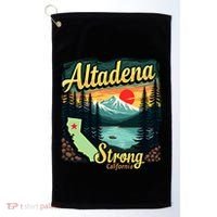 Altadena Strong California Golf Towel thumb 0