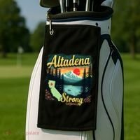 Altadena Strong California Golf Towel thumb 2