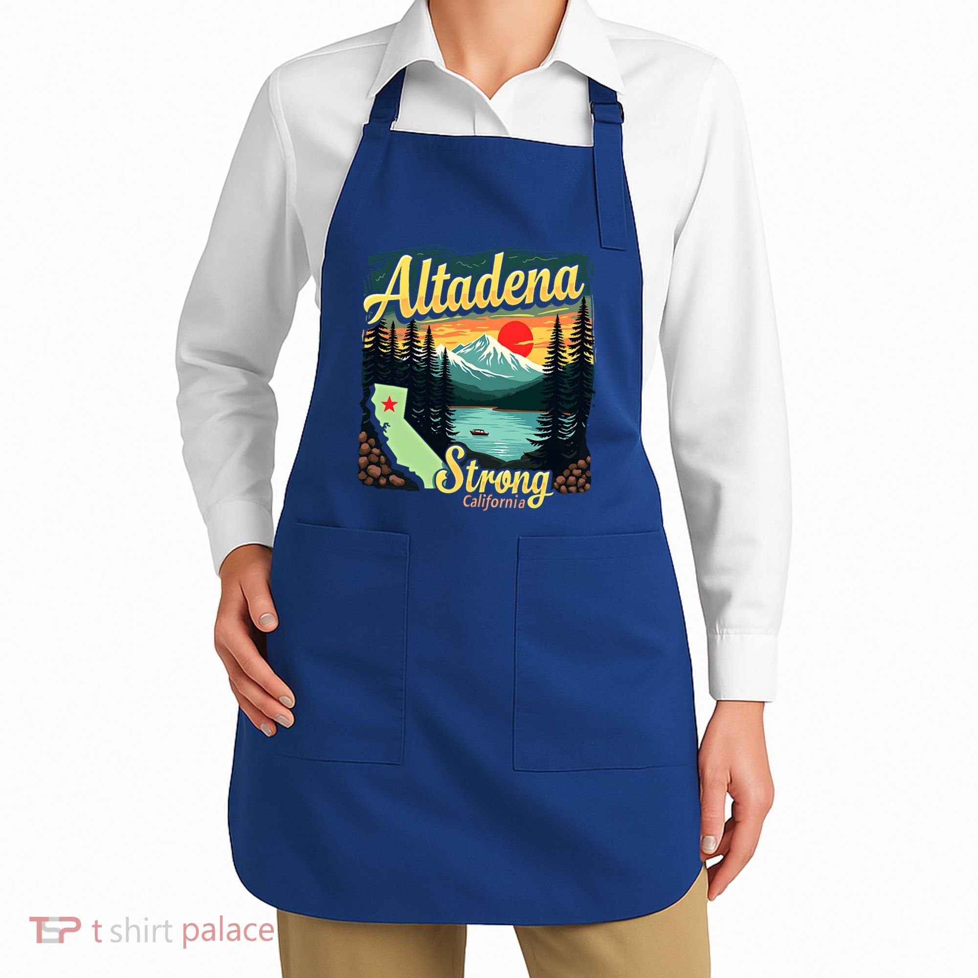 Altadena Strong California Apron
