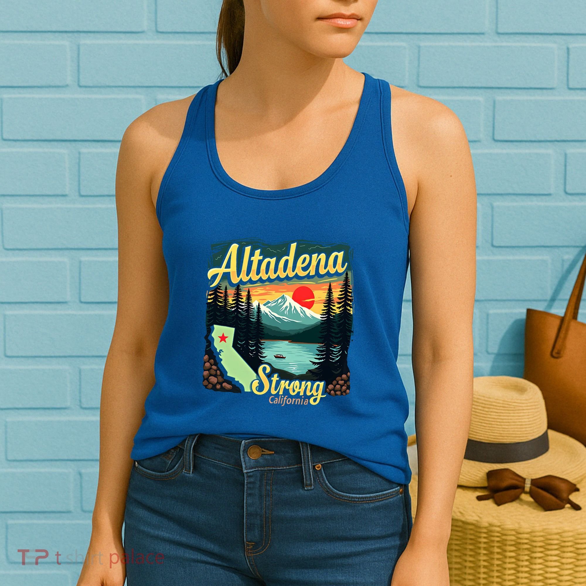 Altadena Strong California Women's Tank Top