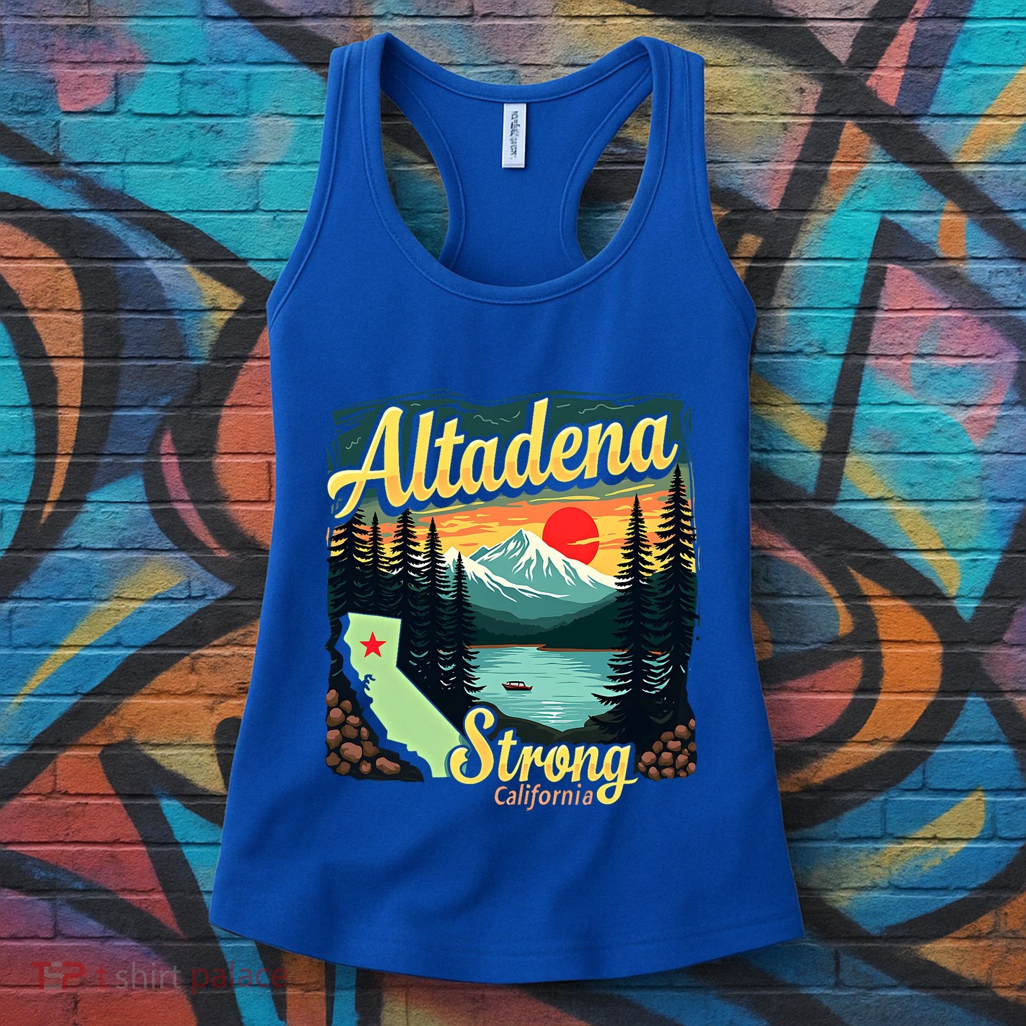 Altadena Strong California Women's Tank Top