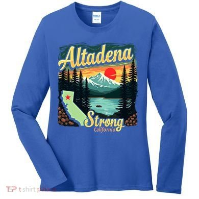 Altadena Strong California Women's Long Sleeve Shirt