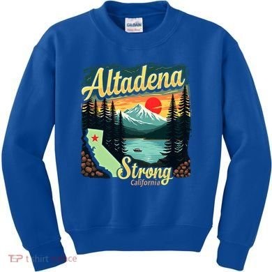 Altadena Strong California Kids Sweatshirt
