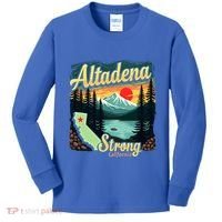 Altadena Strong California Kids Long Sleeve Shirt thumb 0