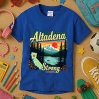 Altadena Strong California Kids T-Shirt thumb 3