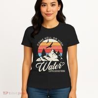 Appalachia Strong Come Hell Or High Water Mountain Women's T-Shirt thumb 4