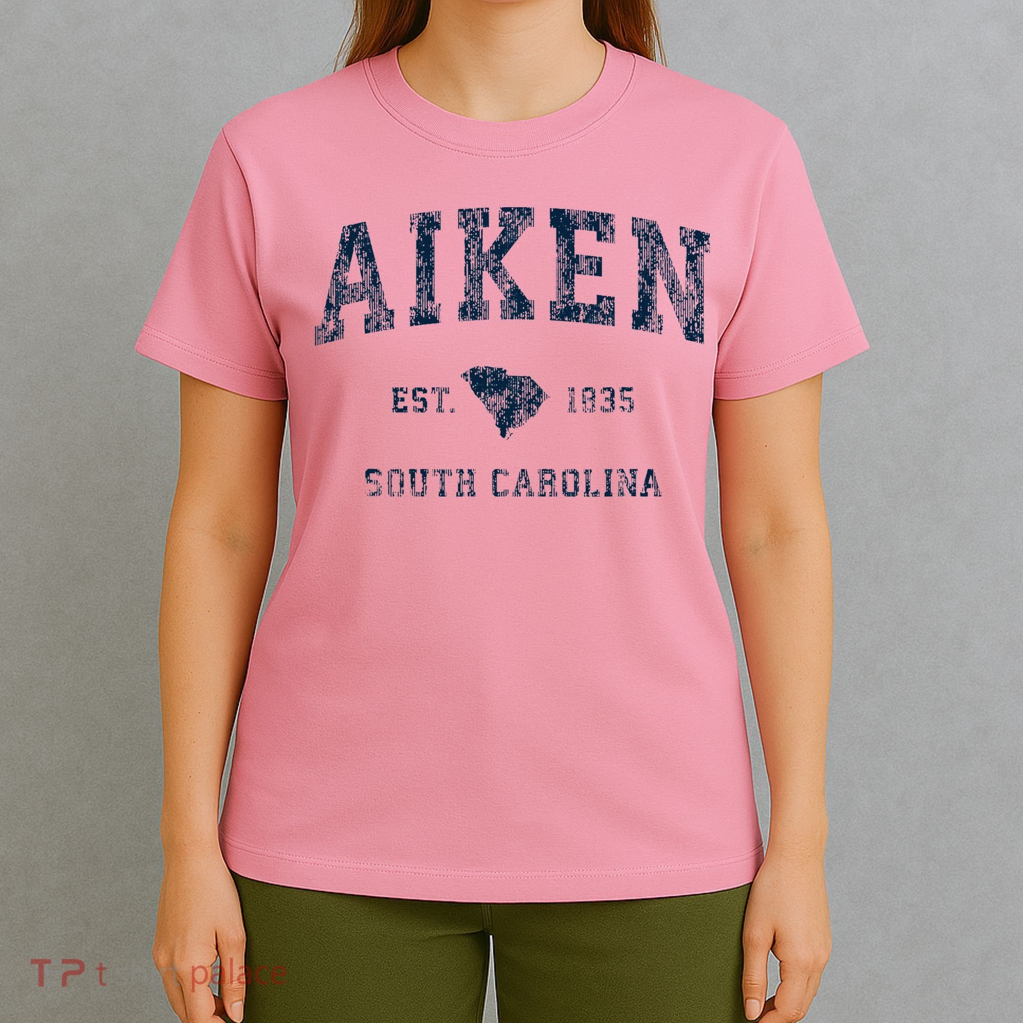 Aiken South Carolina Sc Vintage Sports T-Shirt