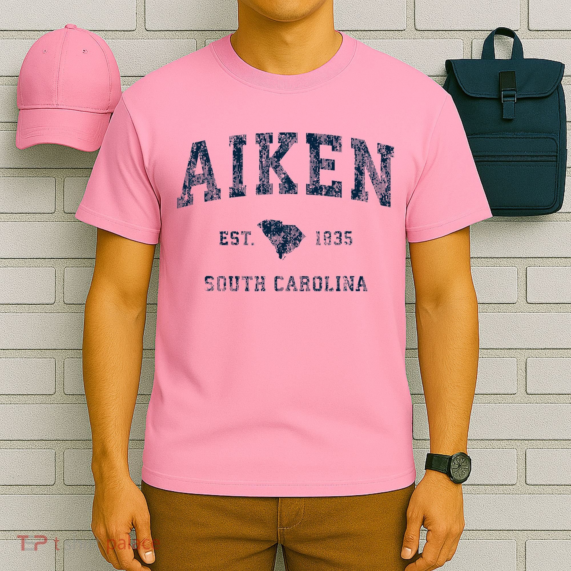 Aiken South Carolina Sc Vintage Sports T-Shirt