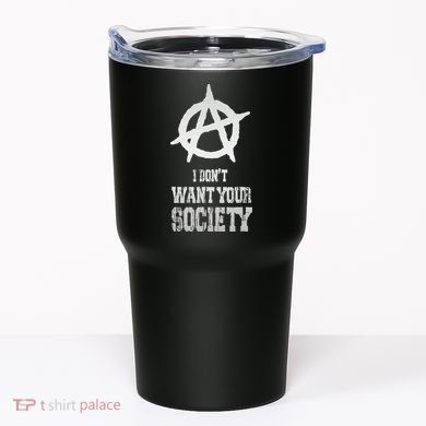 Anarchy Sign Chaos Punks Punk Rock Anarchy Tumbler