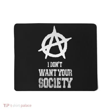 Anarchy Sign Chaos Punks Punk Rock Anarchy Mousepad