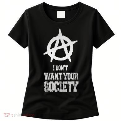 Anarchy Sign Chaos Punks Punk Rock Anarchy Women's T-Shirt