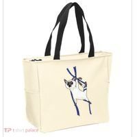Aerial Silks Dancer Aerialist Air Yoga Acrobatics Cat Funny Tote Bag thumb 2