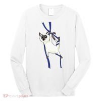 Aerial Silks Dancer Aerialist Air Yoga Acrobatics Cat Funny Long Sleeve Shirt thumb 0