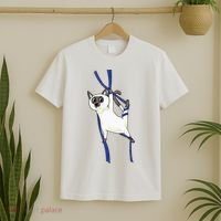 Aerial Silks Dancer Aerialist Air Yoga Acrobatics Cat Funny T-Shirt thumb 2