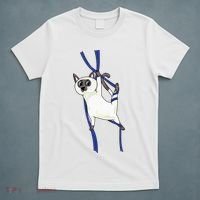 Aerial Silks Dancer Aerialist Air Yoga Acrobatics Cat Funny T-Shirt thumb 5