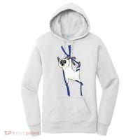 Aerial Silks Dancer Aerialist Air Yoga Acrobatics Cat Funny Women's Hoodie thumb 0