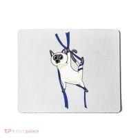 Aerial Silks Dancer Aerialist Air Yoga Acrobatics Cat Funny Mousepad thumb 0