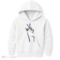 Aerial Silks Dancer Aerialist Air Yoga Acrobatics Cat Funny Kids Hoodie thumb 0