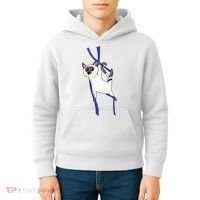 Aerial Silks Dancer Aerialist Air Yoga Acrobatics Cat Funny Kids Hoodie thumb 4