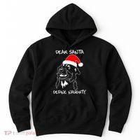 Australian Shepherd Dear Stanta Define Naughty Xmas Dog Lovers Christmas Hoodie thumb 0