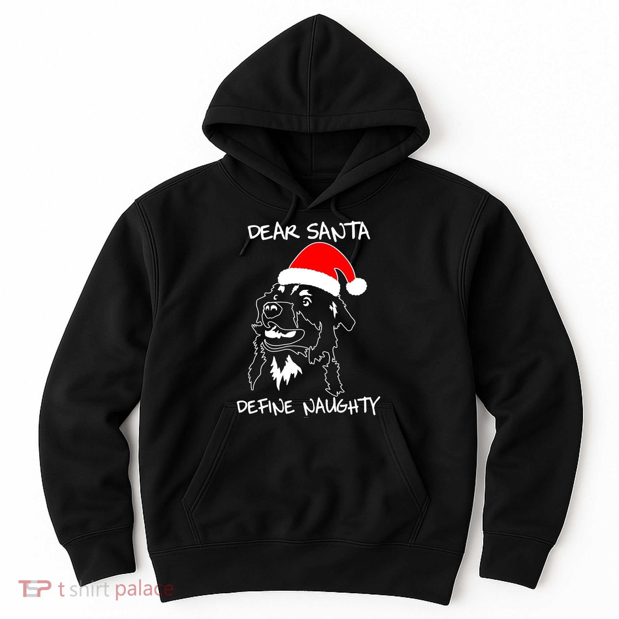 Australian Shepherd Dear Stanta Define Naughty Xmas Dog Lovers Christmas Hoodie
