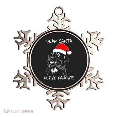 Australian Shepherd Dear Stanta Define Naughty Xmas Dog Lovers Christmas Ornament