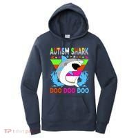 Autism Shark Doo Doo Doo Awareness Puzzle Women's Hoodie thumb 0
