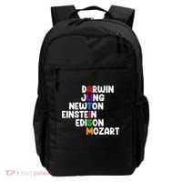 Autism Support Darwin Jung Newton Einstein Edison Mozart Backpack thumb 0