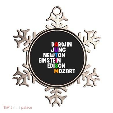 Autism Support Darwin Jung Newton Einstein Edison Mozart Ornament